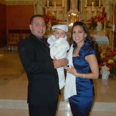 our baby's baptism 2010