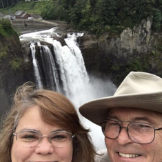 My first time seeing a waterfall. Snoqualmie Falls 