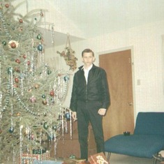 Christmas 1966, shortly after our precious daughter was born.