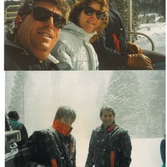 Skiing Mammoth 1987