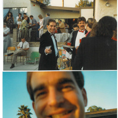 Mike at Larry Mayer's Wedding