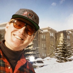 Mike at Breckenridge, Colorado skiing 