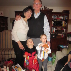Mike, Marion with Grandkids 2
