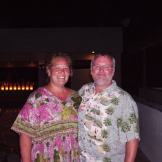 Mike and Teri Cozumel 2008