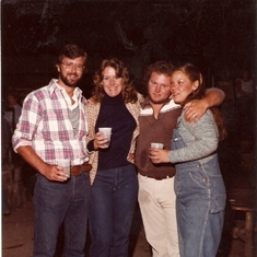 Bob, Patty, Mike, Teri 1981