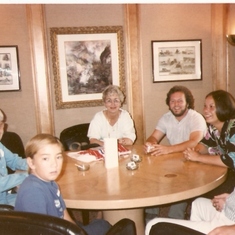 Grandma B, Stephen, Marilyn, Mike, Teri, Rich
