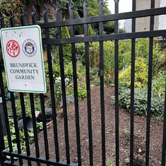 Michael loved nature and volunteered at this community garden in Jersey City