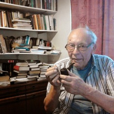 At his home from Jericho Street, Oxford, 2014