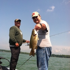 A lucky catch on Lake Champlain