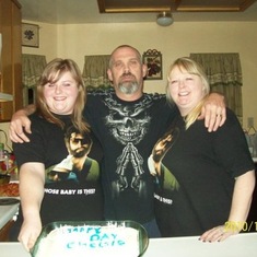 My 16th birthday with my mom and dad. 