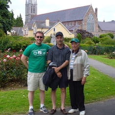 Mike, Dad, & Chris - Ireland