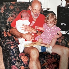 Grandpa, Liana, Michael - Summer 2000 