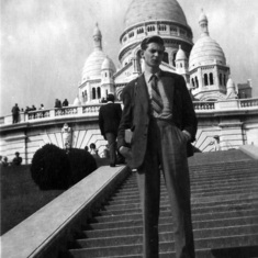 Michael in Paris in 1951