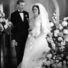 Wedding day, 2nd September 1961