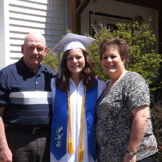 Carly's 2014 High School graduation