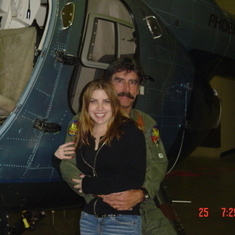 Uncle Mike & Stacy (my 1st flight with him)