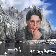Winter pic of Michael