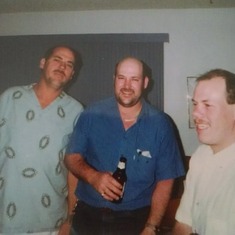 Brother Bill, Brother Steve and Mike
