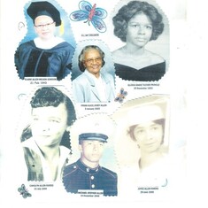 Elaine, Gloria, Grandma Vivian, Carolyn & Joyce