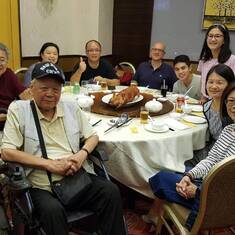 Hong Kong family gathering