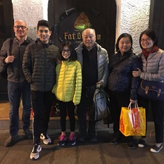 Family Dinner at Fat Siu Lau, Macau.