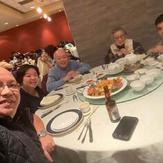 Last Dinner all together with Dad, Ale and Yee Ma at Kirin Seafood Restaurant (2019)