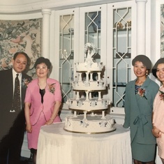 25th Wedding Silver Anniversary, Hong Kong, 1992