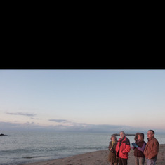 Mum, Dad, Elicia & Bill at Lake Erie, Erie, PA, USA