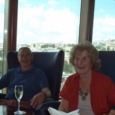 This was the year we were privileged to meet Mike and Betty on a cruise to the Black Sea in 2014