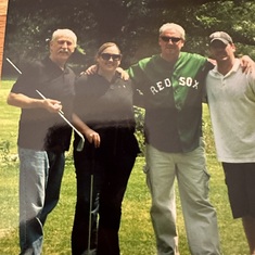 Papa Mac (Mj’s favorite friend), Jen Mac, Jim Mac, MJ - Emerald Society