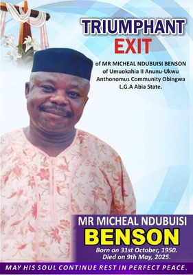 Micheal Ndubuisi Benson