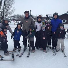 Millers and Perkins Skiing in Michigan 2016