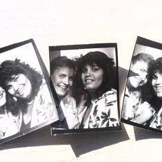 1988, goofing in a photobox