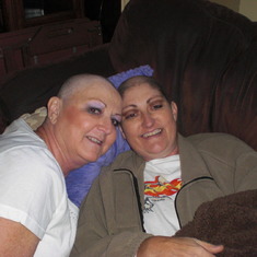 Michelle and Mama, both in treatment