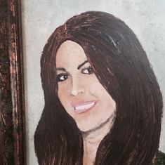 Michelle-Painting by Kathy