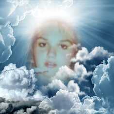 How Michelle looks in heaven peace