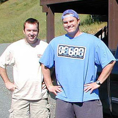 2004 - Mike & his buddy Vince in Moraga