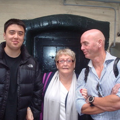 Mike, his Mum, Marion and son Michael