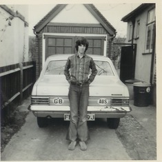 mike taken in Surrey England in 1972