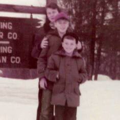 Mom with nephews Russ and Steve