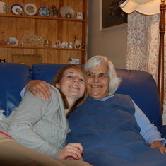 No matter how big we got, Granny was ready for a cuddle! 2007