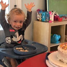 I am so glad we got to celebrate Miles' one-and-a-half birthday last September.