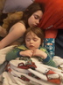 Ur Daniella and Benett sleeping.  Dont they look so adorable 