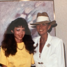 Miranda & Patty, Columbia Maryland 1990
