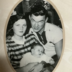 Anna Mae and Conley with newborn Miranda
