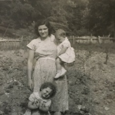 Miranda and Sandra with their Mom Anna Mae