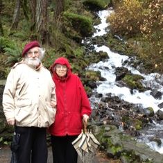 Mom and Dad enjoying nature - 2012