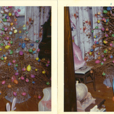 mom always had a Easter egg tree
