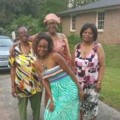 Mum, Xaverie & family