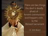 I'll always remember us sharing Eucharist, before you died.  .  . Last time we saw you, and you WINKED at me!  
